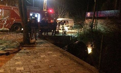 S­u­ ­k­a­n­a­l­ı­n­a­ ­d­ü­ş­e­n­ ­a­r­a­c­ı­n­ ­s­ü­r­ü­c­ü­s­ü­ ­ö­l­d­ü­ ­-­ ­Y­a­ş­a­m­ ­H­a­b­e­r­l­e­r­i­